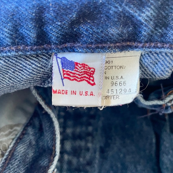 Vintage Rocky Mountain Western Jeans Pleated High Waist USA Denim - Picture 5 of 7